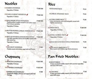 Berco's Menu 6