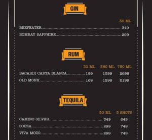 Barcode Bar Menu 4