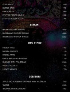 Club Lepid Menu 11