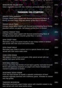 Club Lepid Menu 2