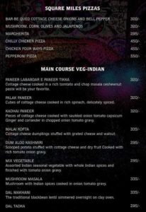 Club Lepid Menu 9