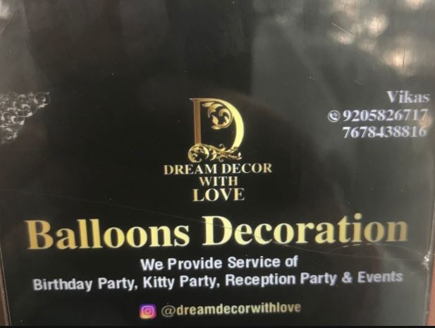 Dream Decor Balloon Events Banner