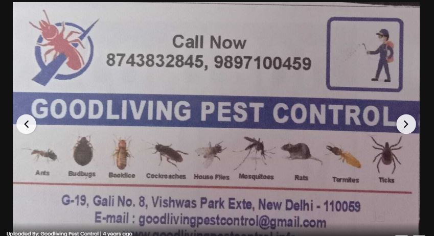 Goodliving Pest Control Banner