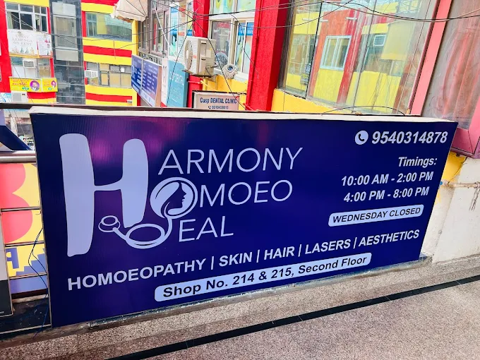 Harmony Homoeo Heal Banner