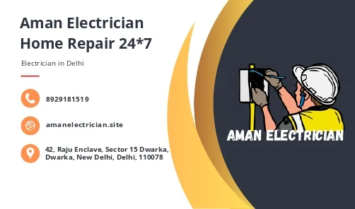 Aman Electrician Home Repair 24x7 4 Banner