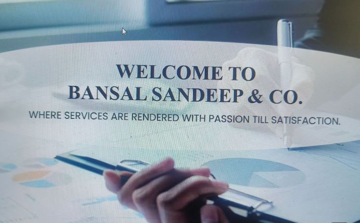 Bansal Sandeep & Co. Banner