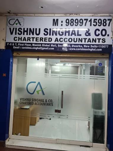 CA Vishnu Singhal & Co. Banner
