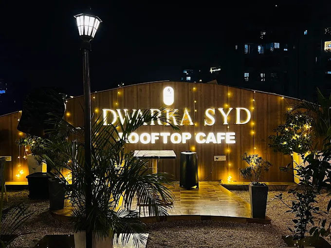 Dwarka Syd Rooftop Café Banner