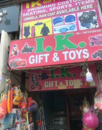 I.K. Gift & Toys Banner