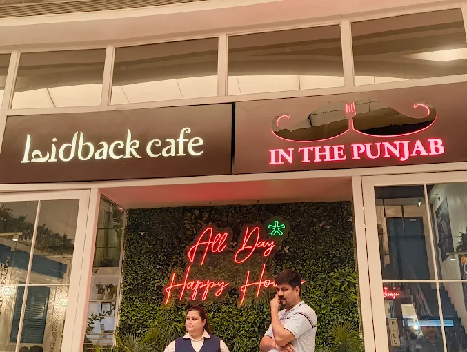 Laidback Cafe Banner