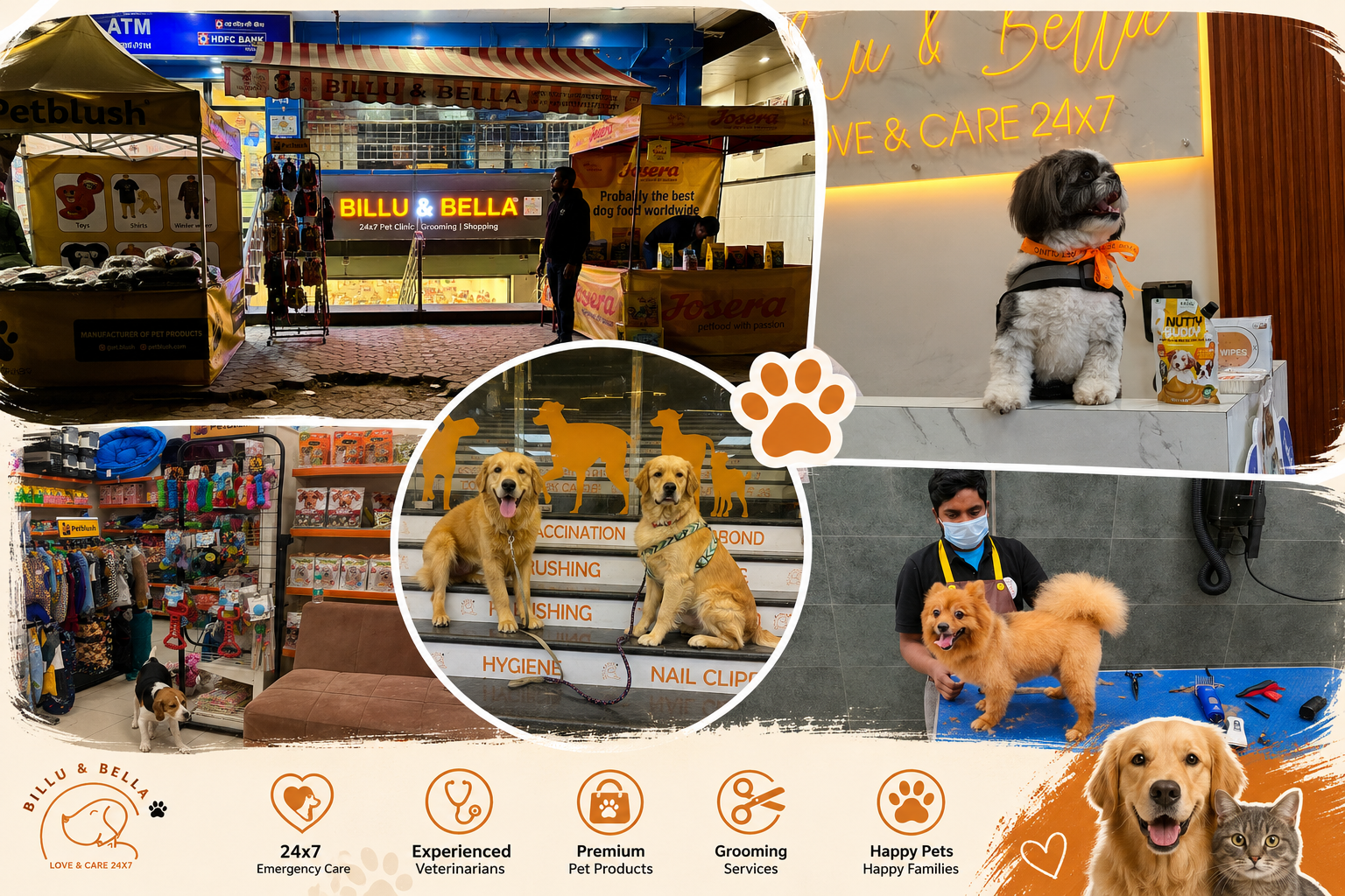 Billu & Bella – Trusted Pet Shop & 24×7 Vet Clinic in Dwarka Delhi
